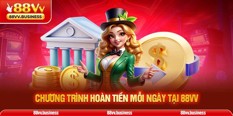 Chương trình hoàn tiền mỗi ngày tại 88VV